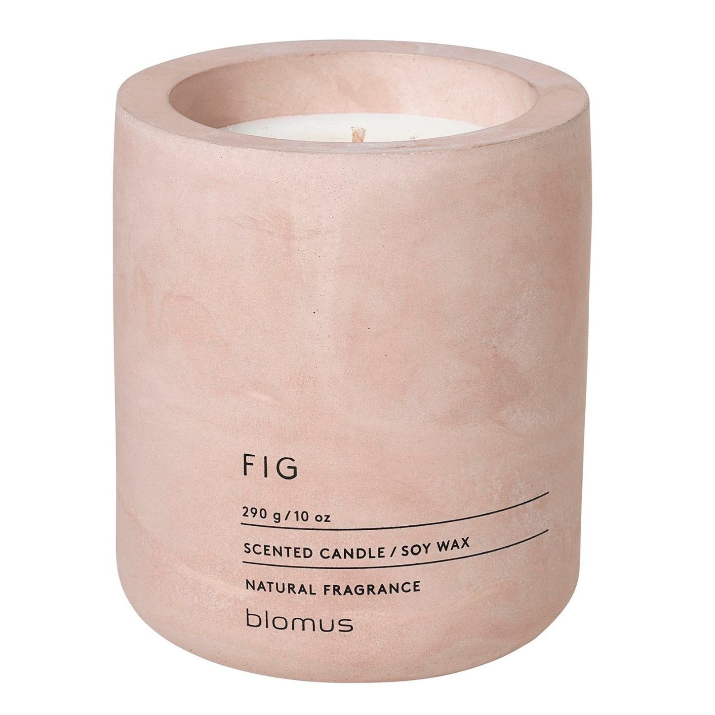blomus Scented Candle Rose Dust Fig 290 g