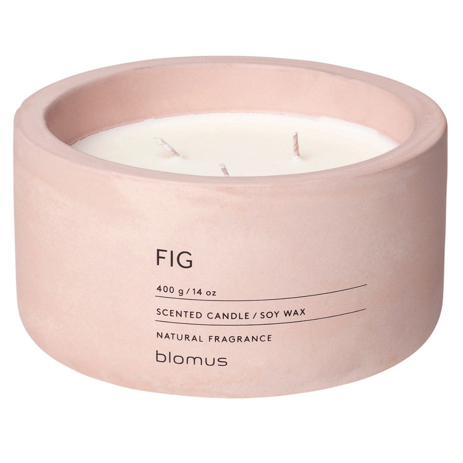 Läs mer om blomus Scented Candle Rose Dust Fig 400 g