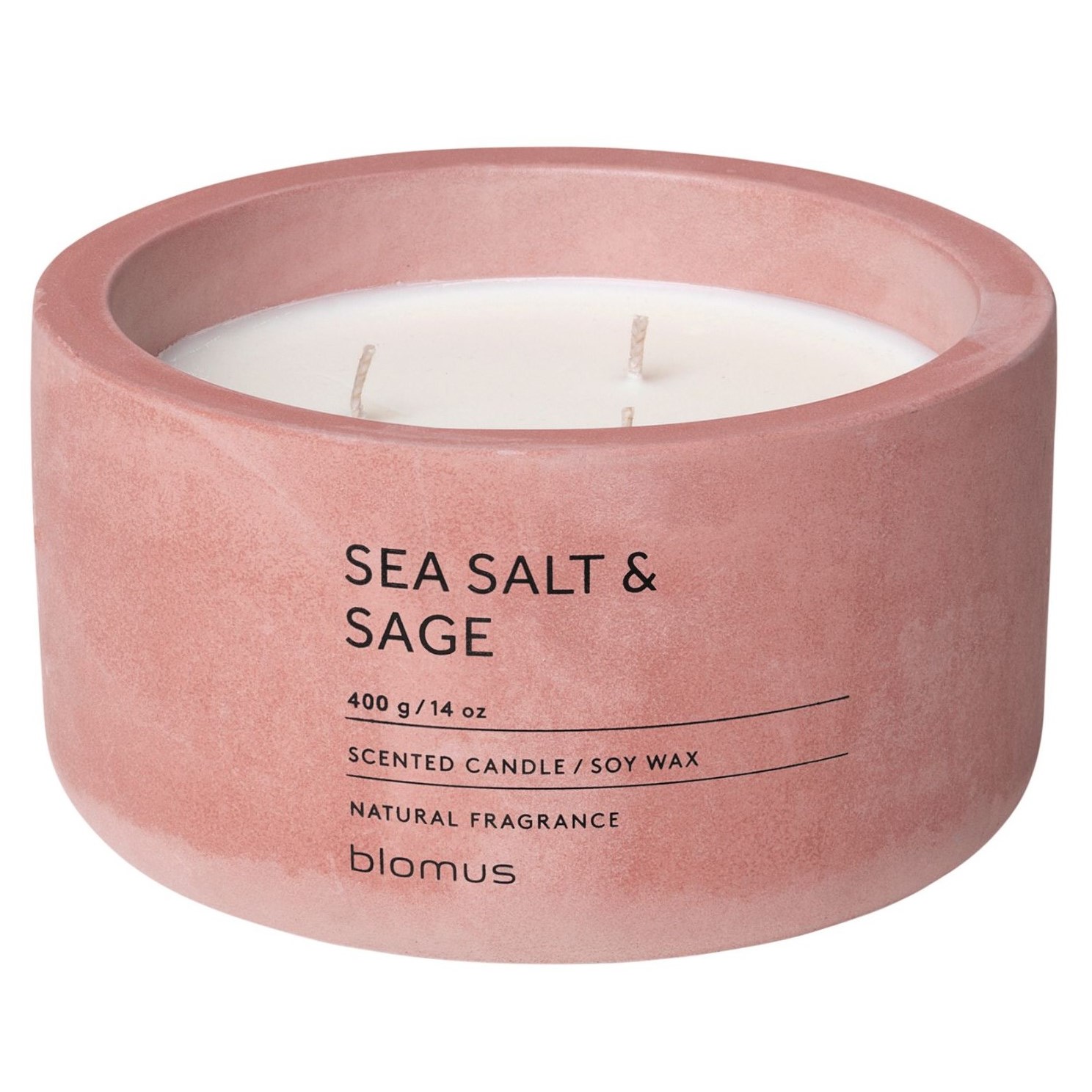 Läs mer om blomus Scented Candle Withered Rose Sea Salt Sage 400 g
