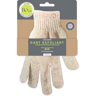 BO Paris Beauty Care Scrub Glove Recycled Material