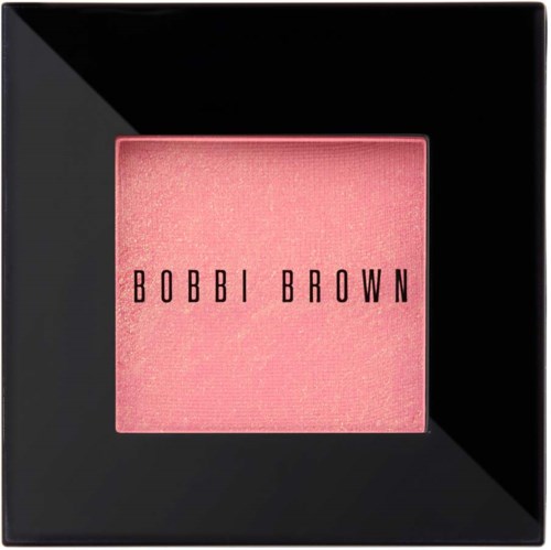 En rosa rouge i en svart plånbok med varumärket Bobbi Brown.