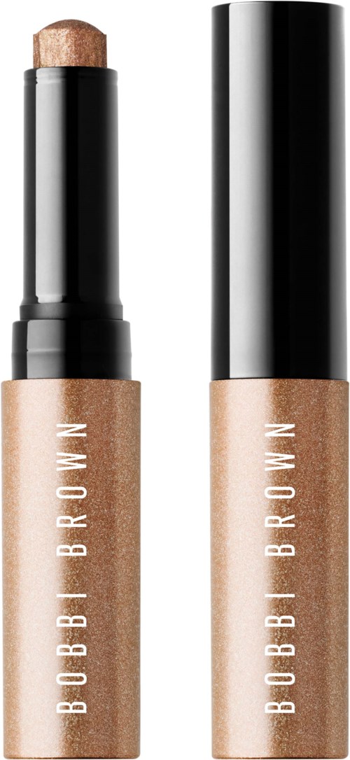 Two beige lip sticks with black caps, one open showing the creamy balm inside.