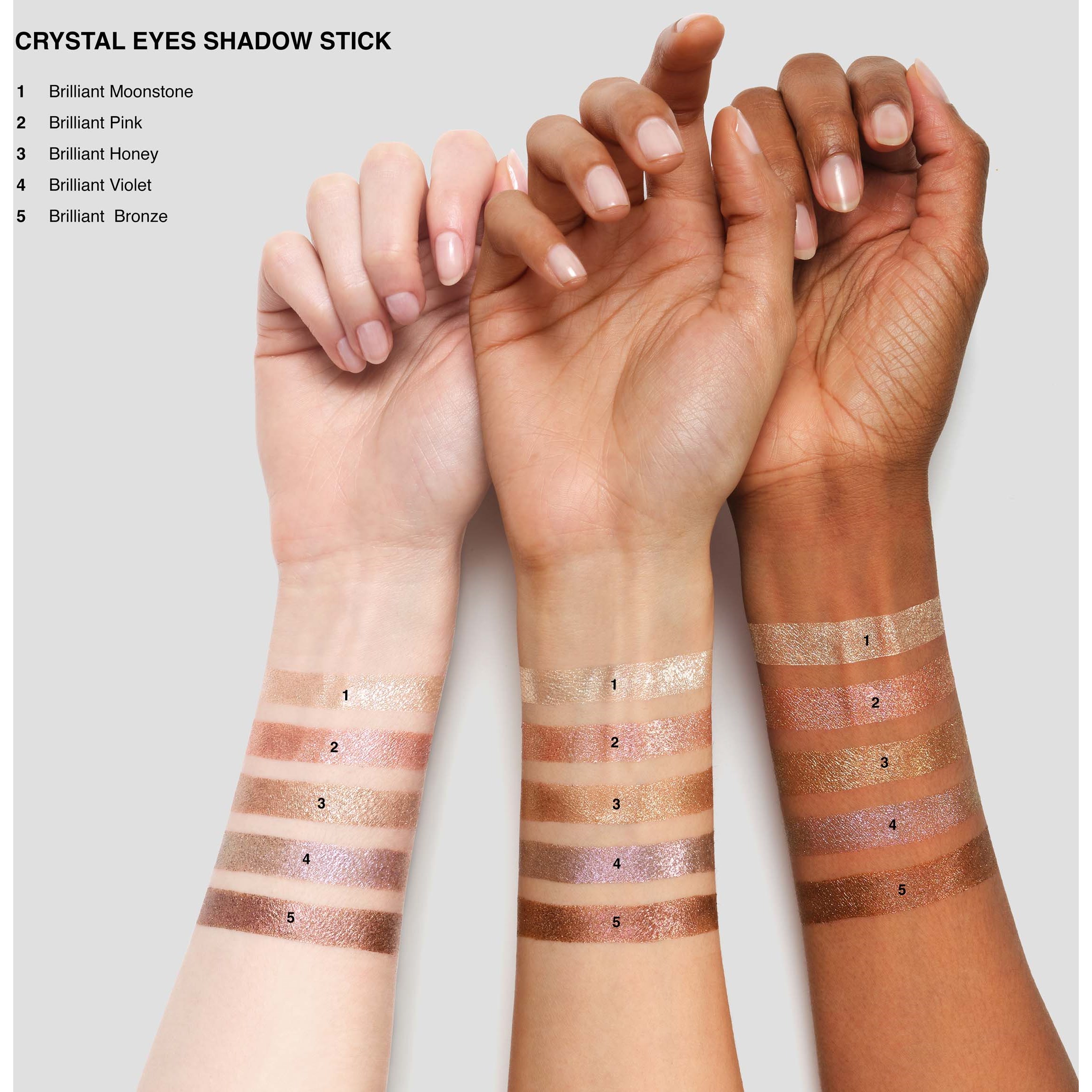 Bobbi Brown Crystal Eyes Shadow Stick Brilliant Moonstone (obrázok 7)