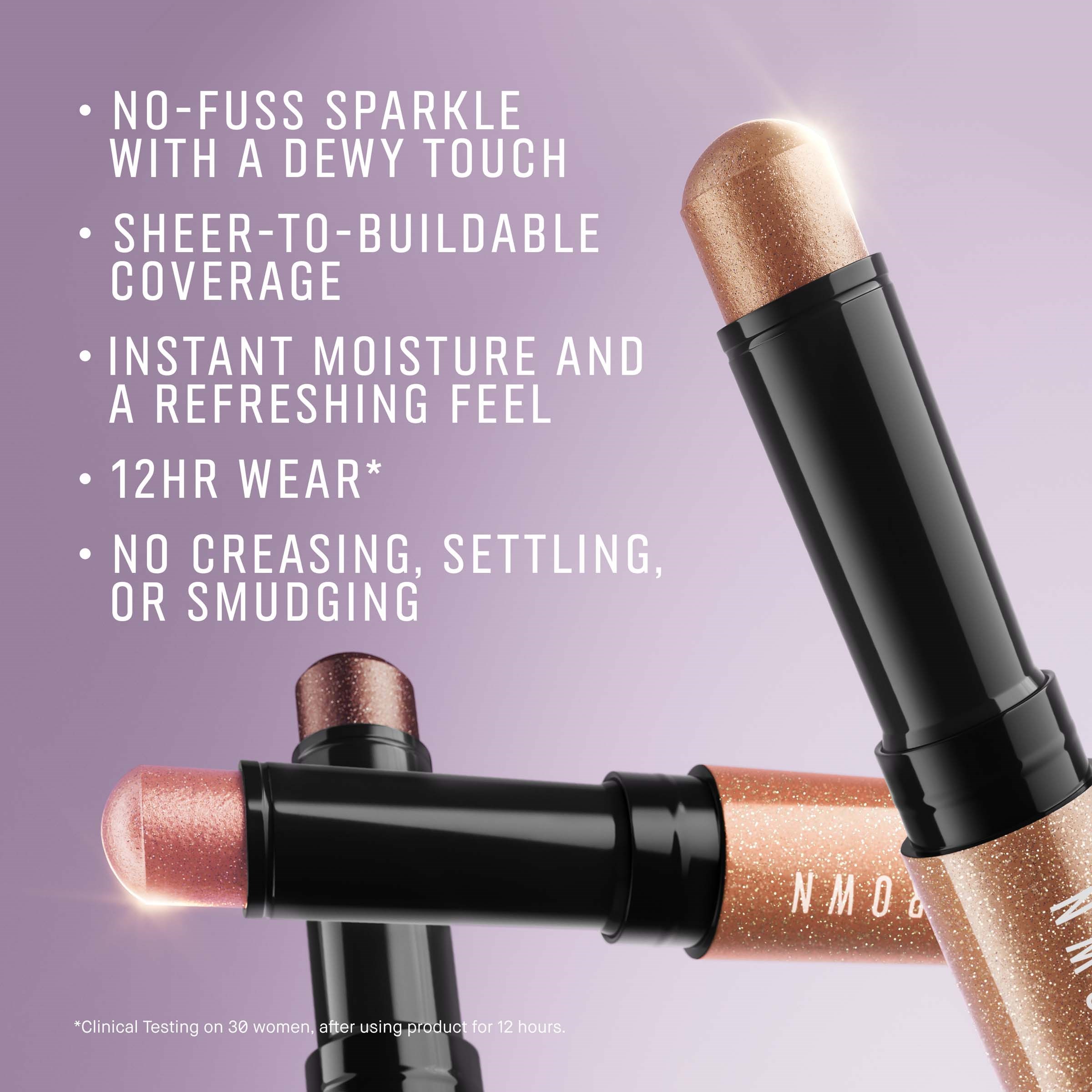 Bobbi Brown Crystal Eyes Shadow Stick Brilliant Violet (obrázok 4)