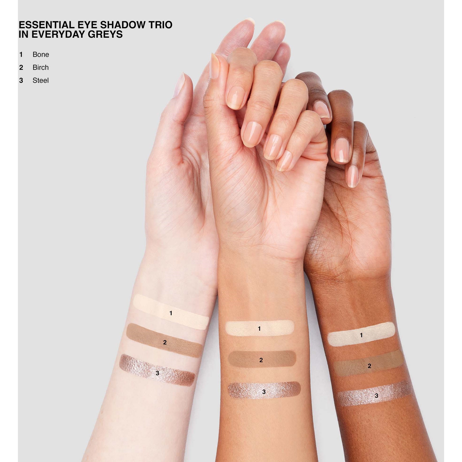 Bobbi Brown Essential Eyeshadow Trio Everyday Greys (obrázok 4)