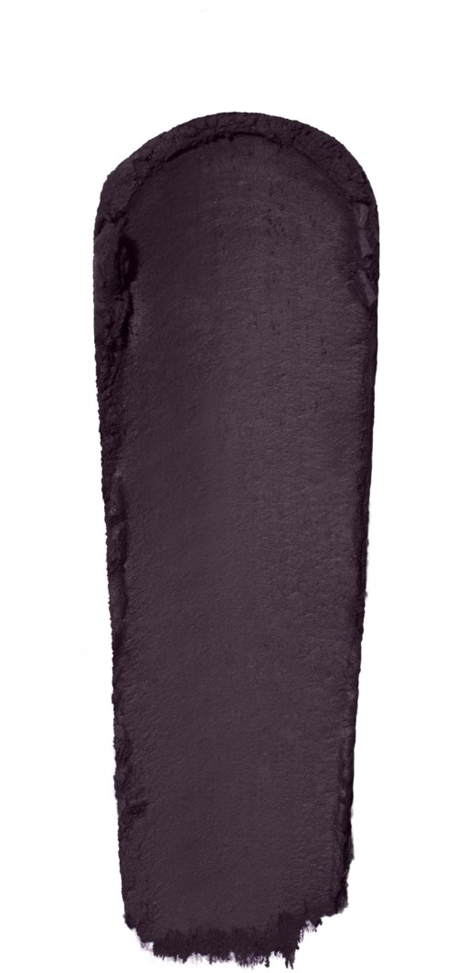 A soft, gray, elongated pillow with rounded top and black edging, lying alone on a white background.