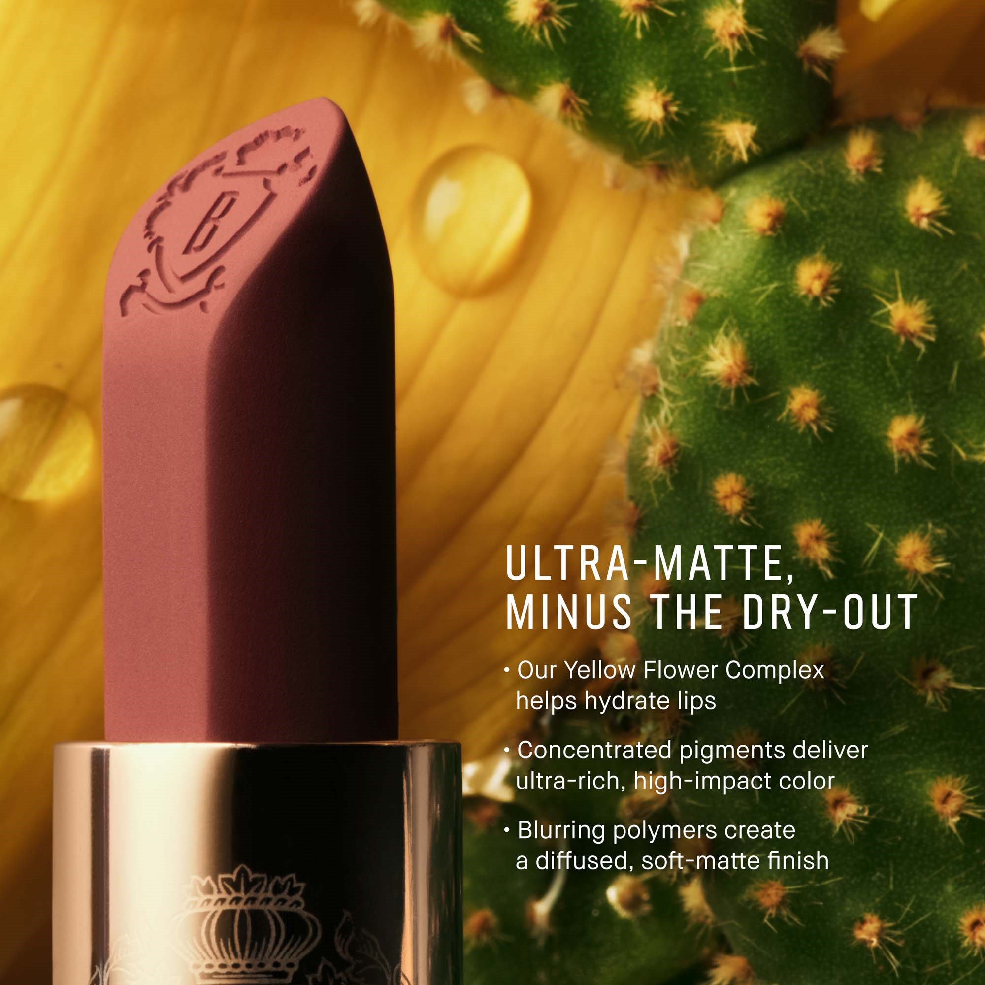 Bobbi Brown Luxe Cashmere Matte Lipstick Claret (obrázok 4)