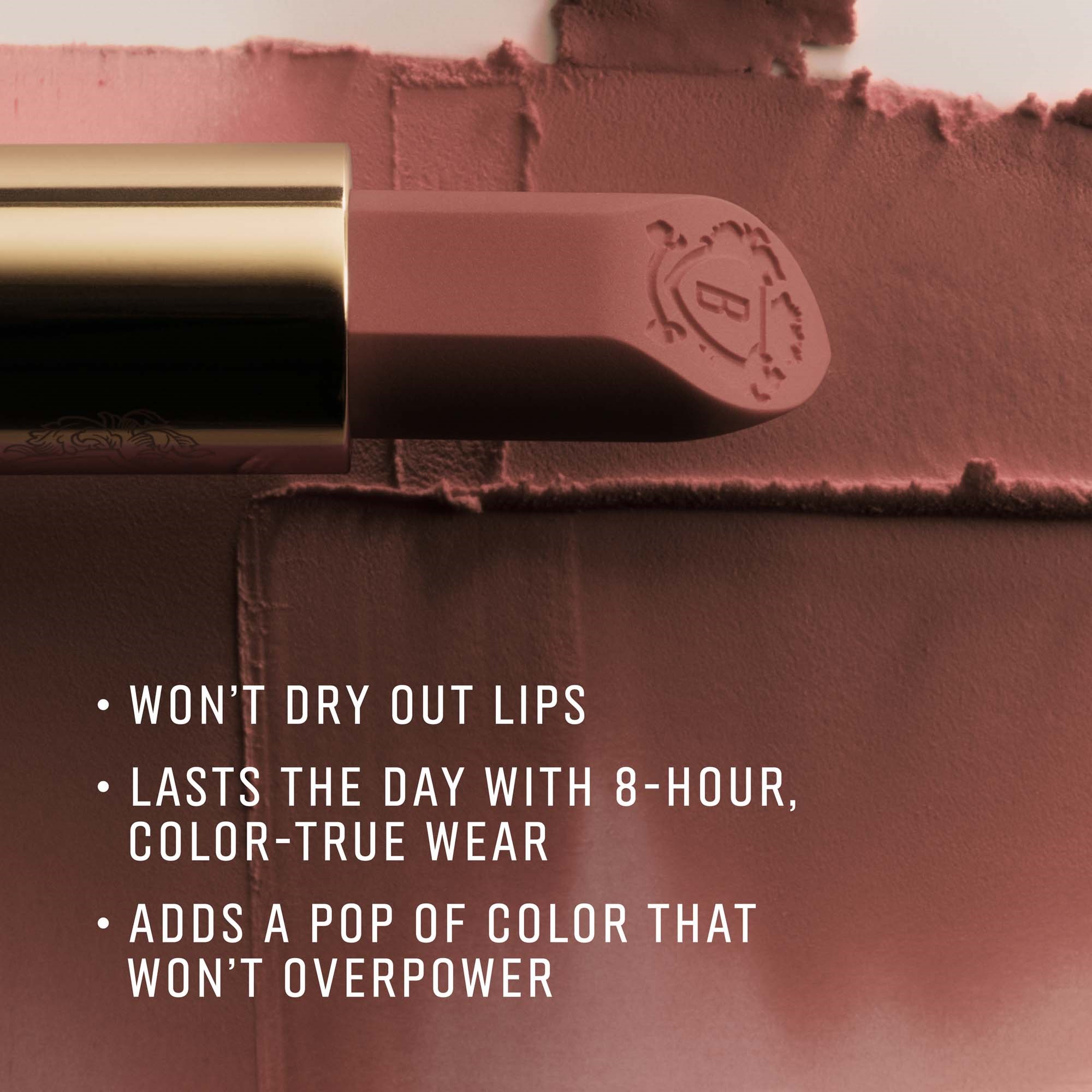 Bobbi Brown Luxe Cashmere Matte Lipstick Rosy (obrázok 5)