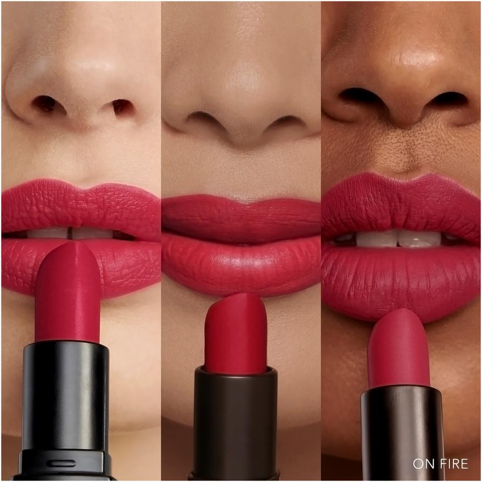 Bobbi Brown Luxe Matte Lip Color On Fire