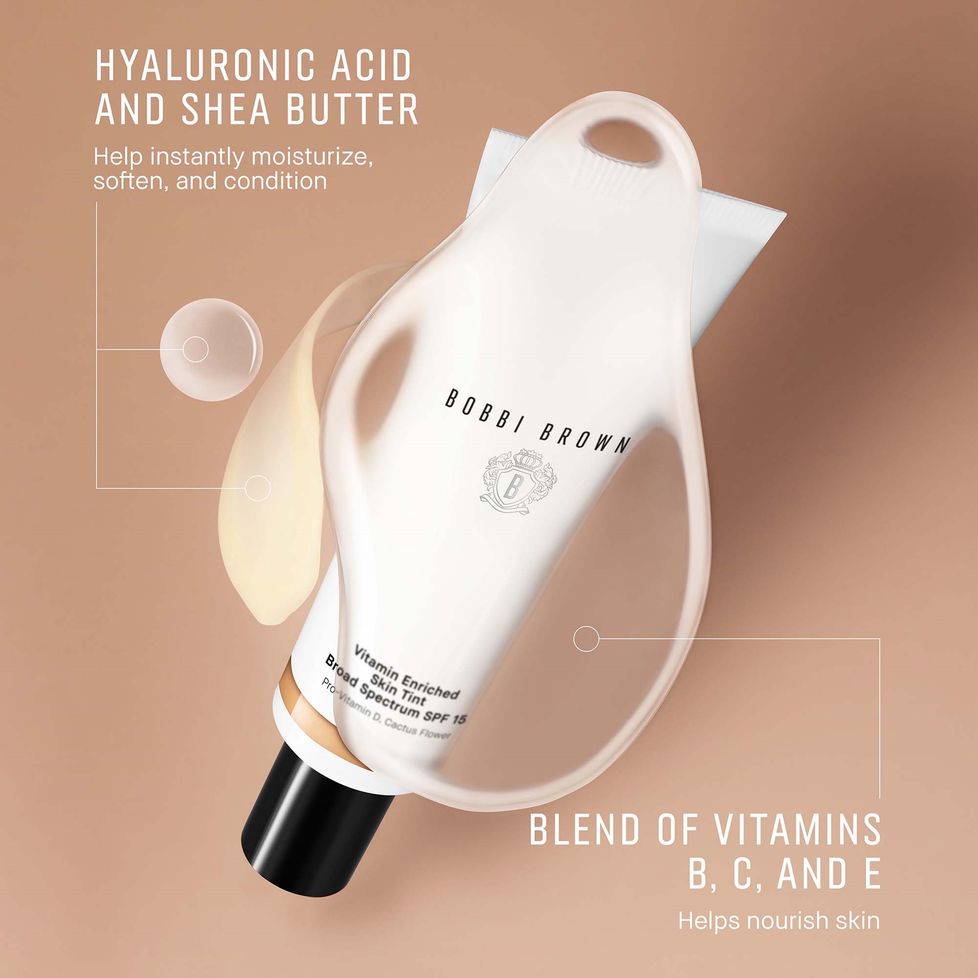 Bobbi Brown Vitamin Enriched Skin Tint Spf15 - krem koloryzujący do tw (obrázok 4)