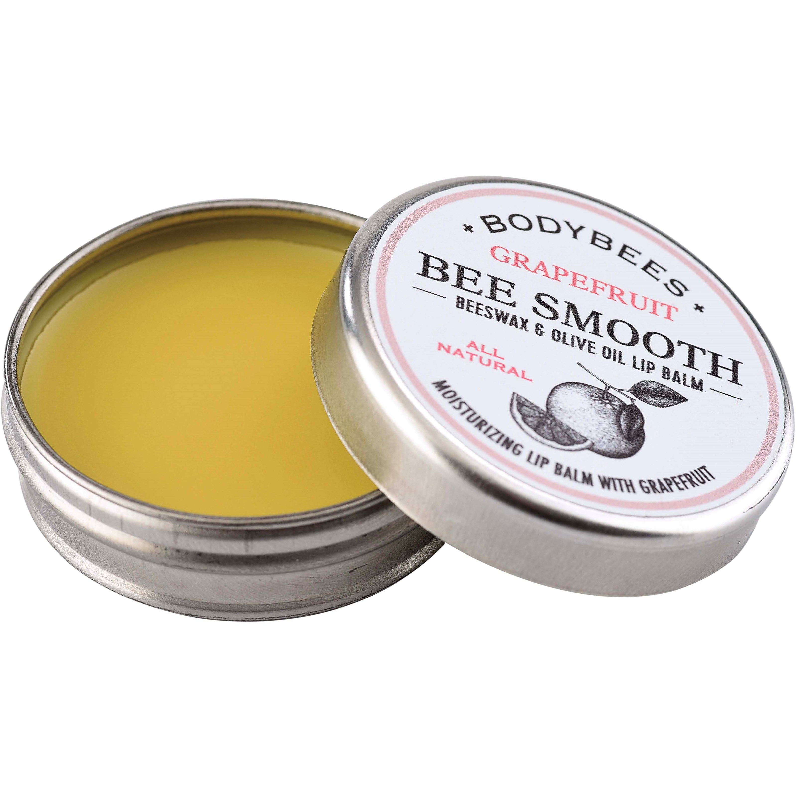 Läs mer om Bodybees Bee Smooth lipbalm Grapefruit 12 ml