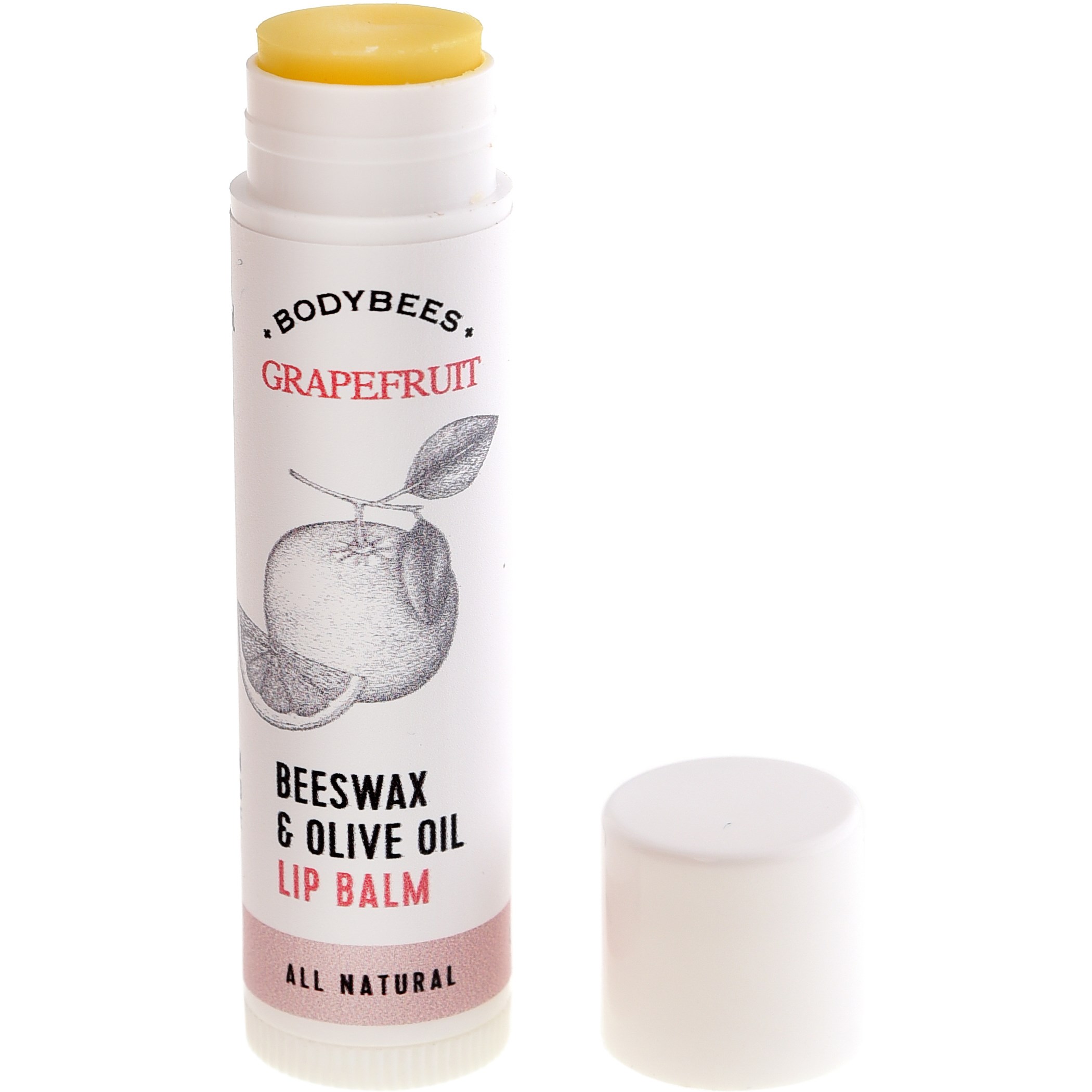 Bodybees Bee Smooth lipbalm Grapefruit - balsam do ust o zapachu grejp