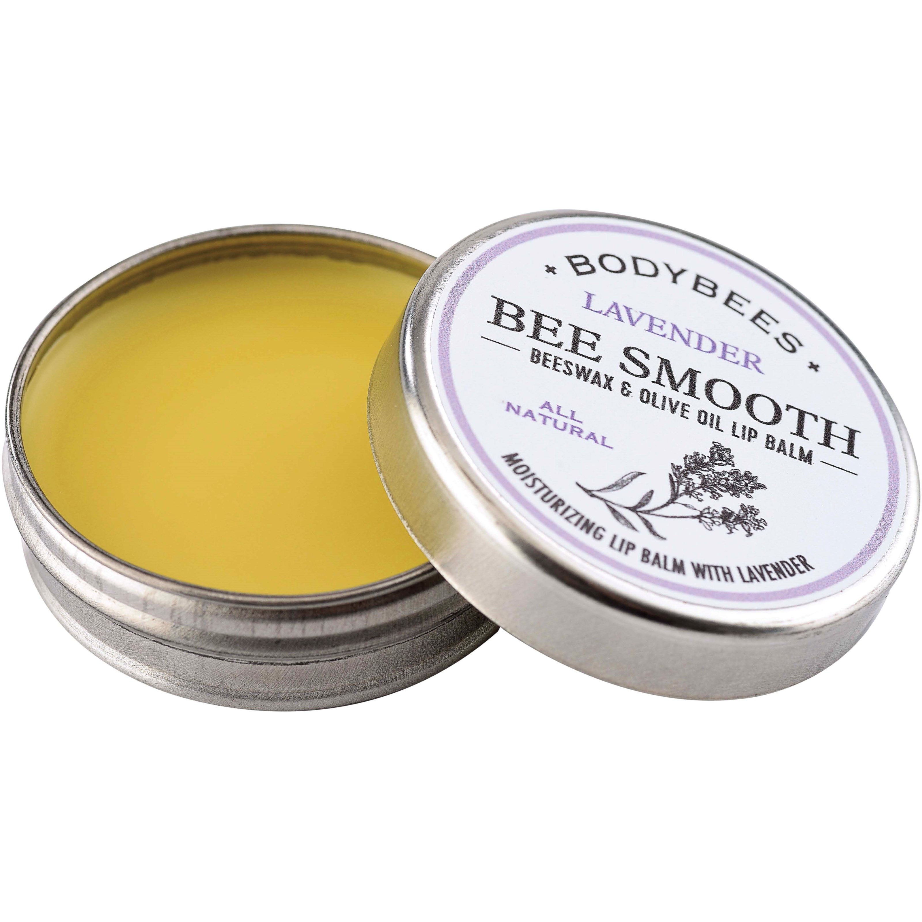 Läs mer om Bodybees Bee Smooth lipbalm Lavender 12 ml
