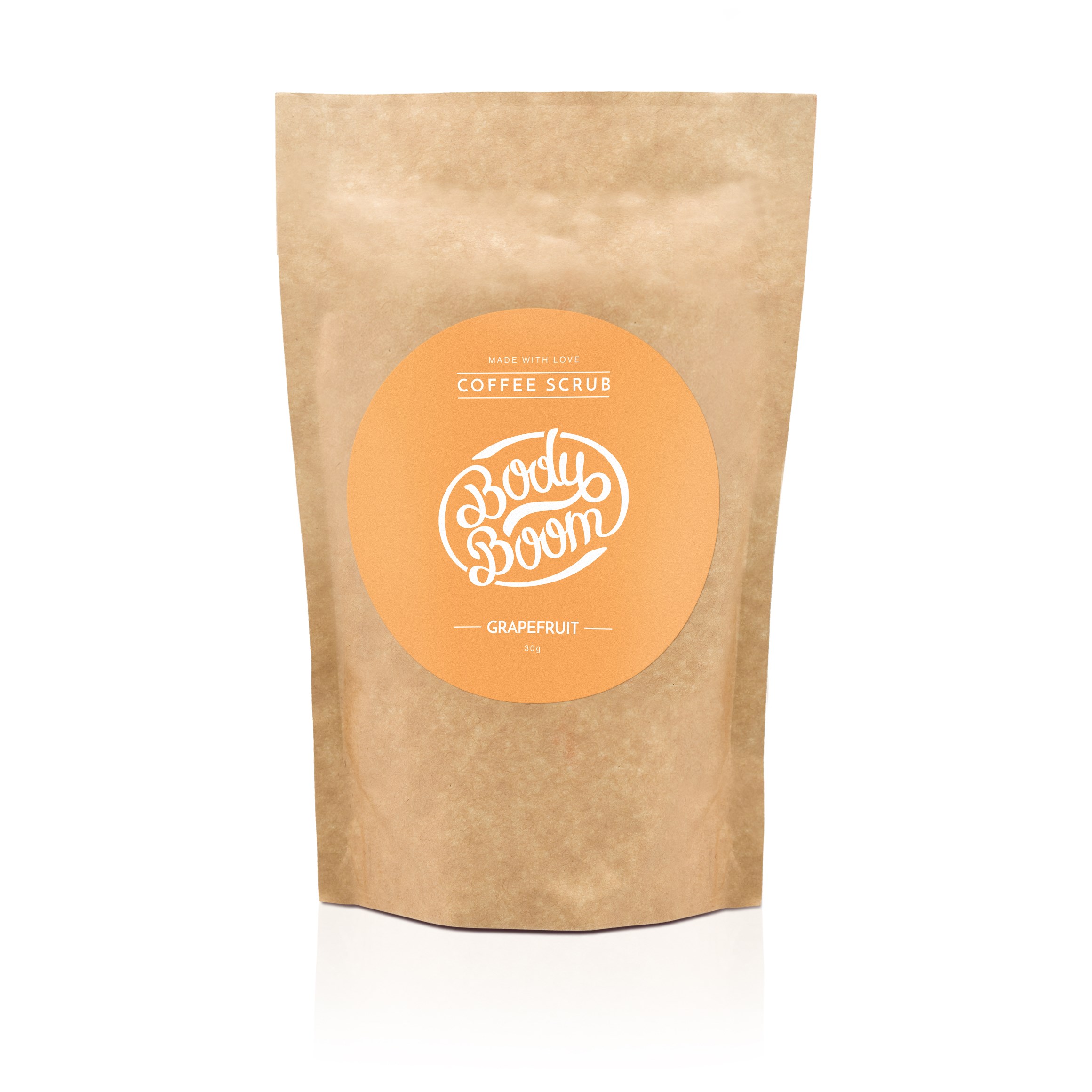 BodyBoom Coffee Scrub Energetic Grapefruit Mini 30 g