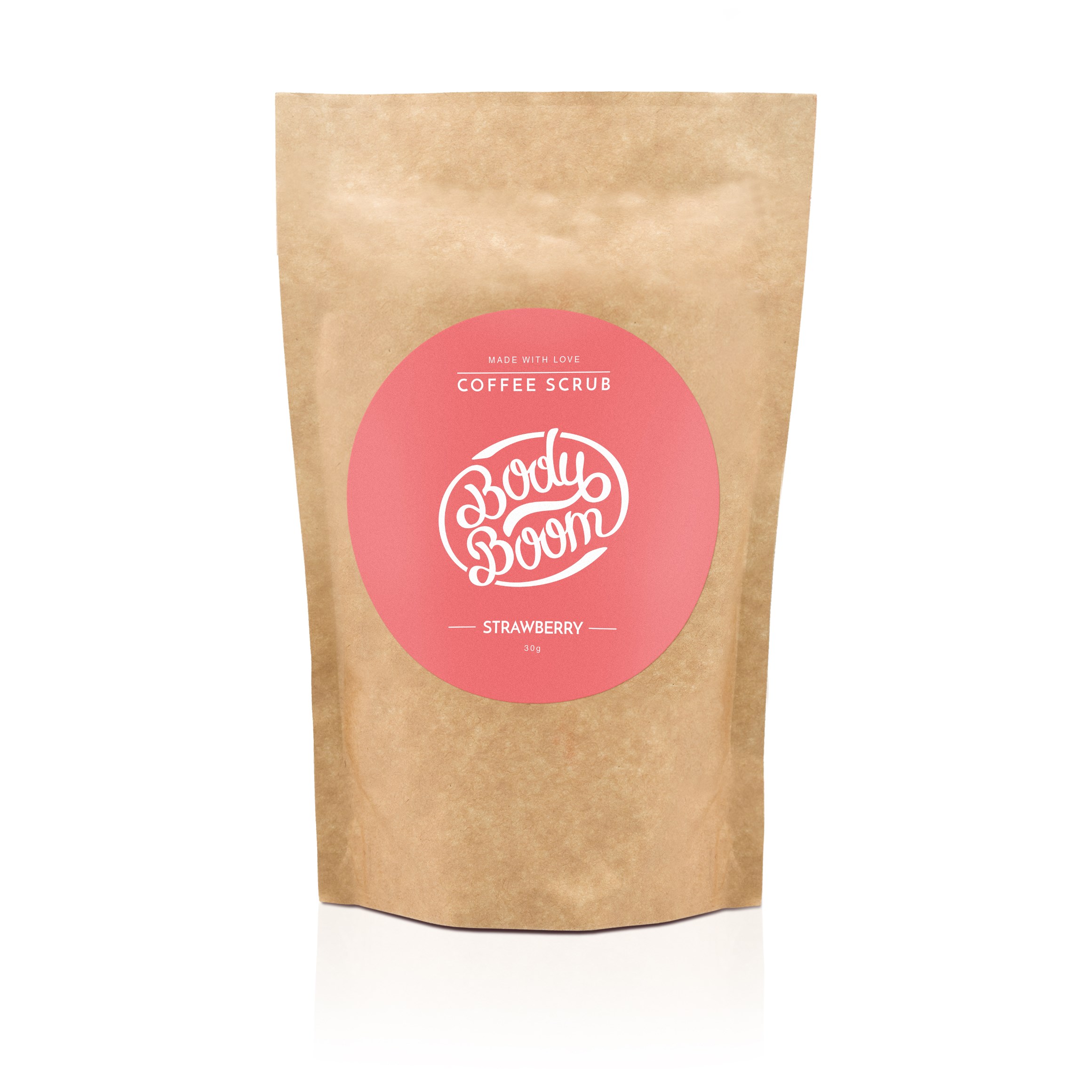 BodyBoom Coffee Scrub Sensual Strawberry Mini 30 g