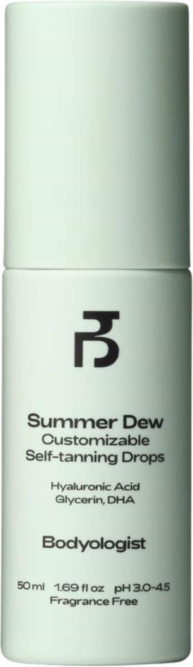 Bodyologist Summer Dew Customizable Self-tanning Drops 50 ml