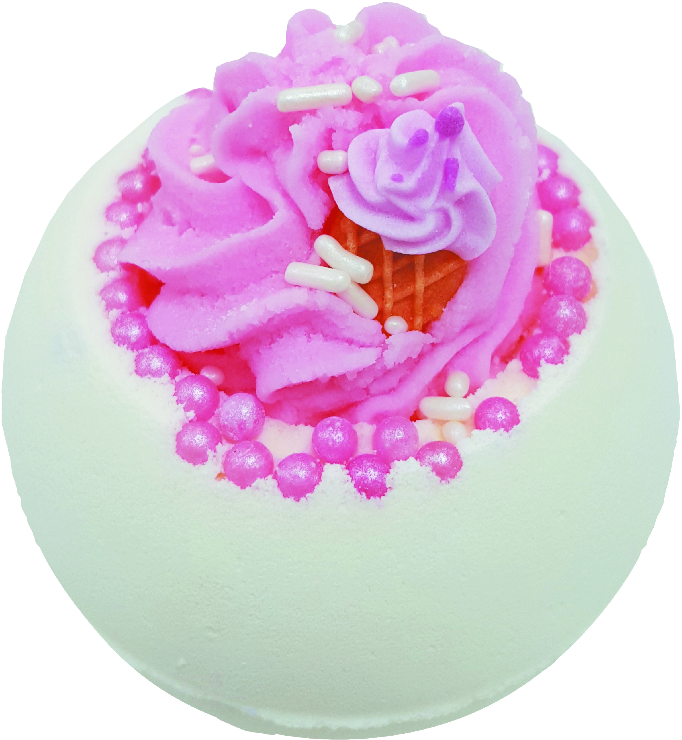 rose queen bath bomb