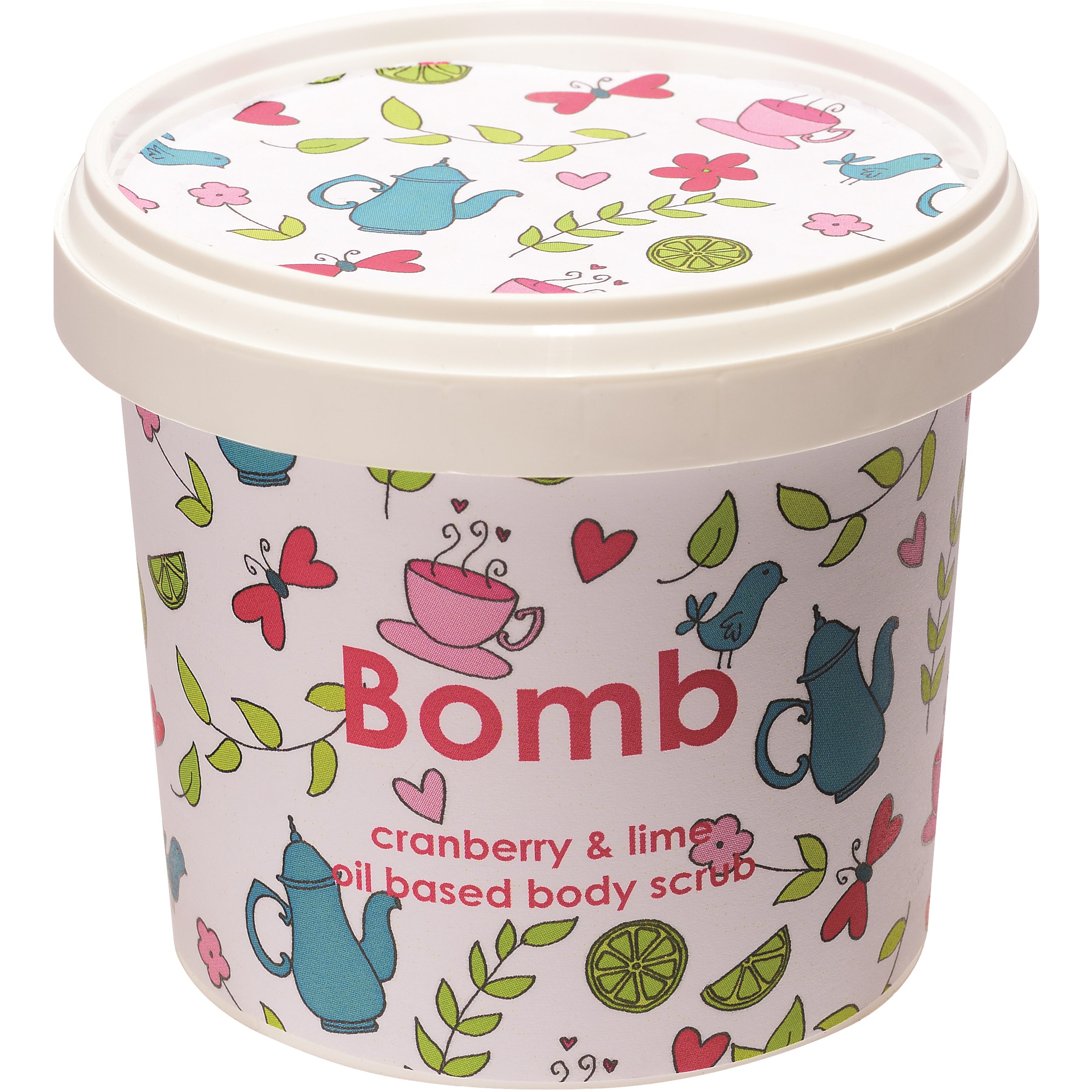Läs mer om Bomb Cosmetics Body Scrub Cranberry & Lime