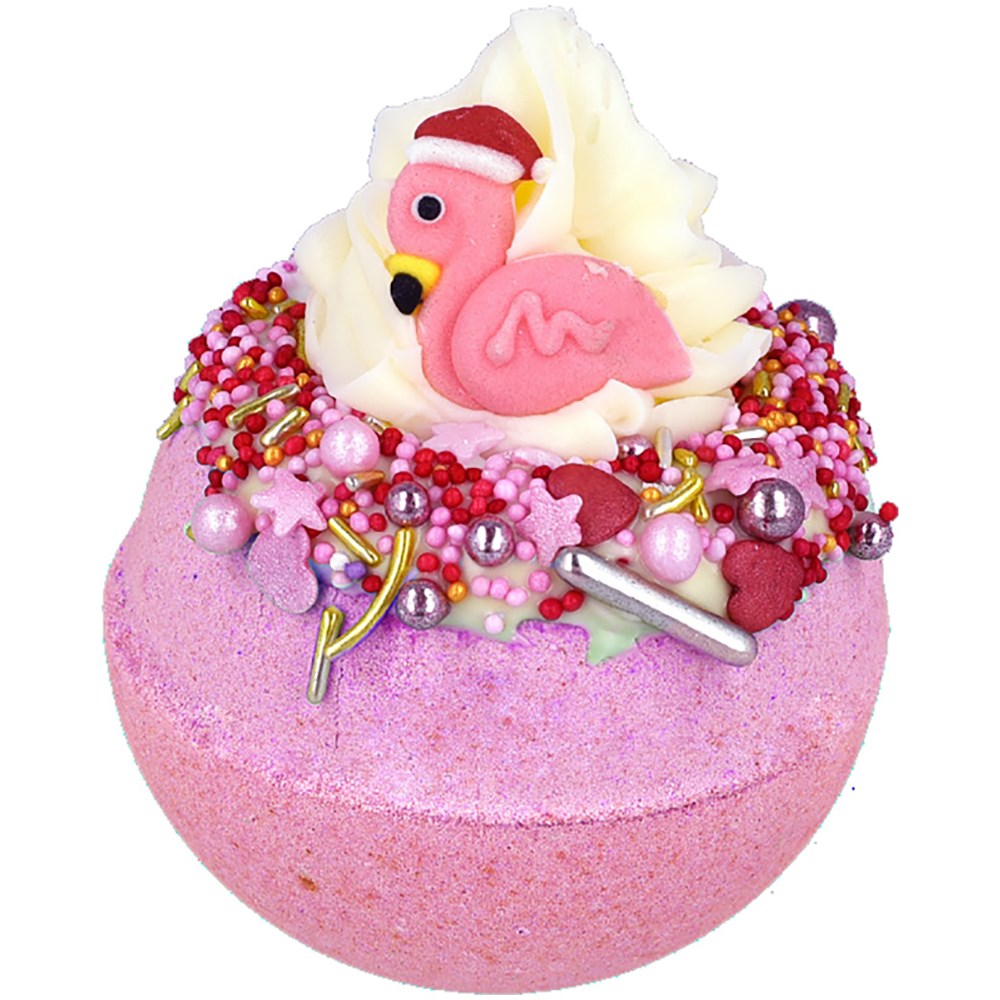 Bomb Cosmetics Christmas Bath Blaster Flamingle Bells