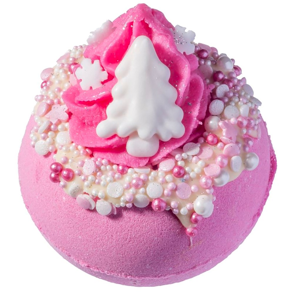 Bomb Cosmetics Christmas Bath Blaster Pink Christmas