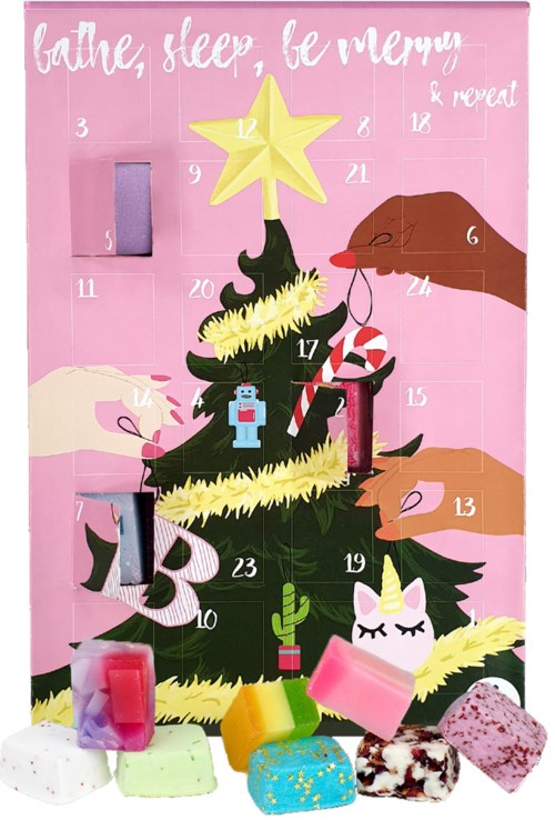 Bomb Cosmetics Bathe Sleep Be Merry and Repeat Advent Calender