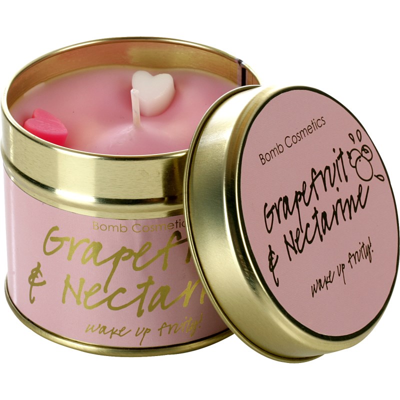 Bilde av Bomb Cosmetics Tin Candle Grapefruit Nectarine