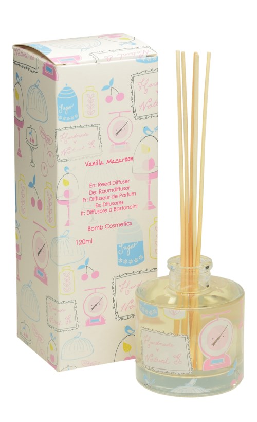 Bomb Cosmetics BOMB Reed Diffuser Vanilla Macaroon | lyko.com
