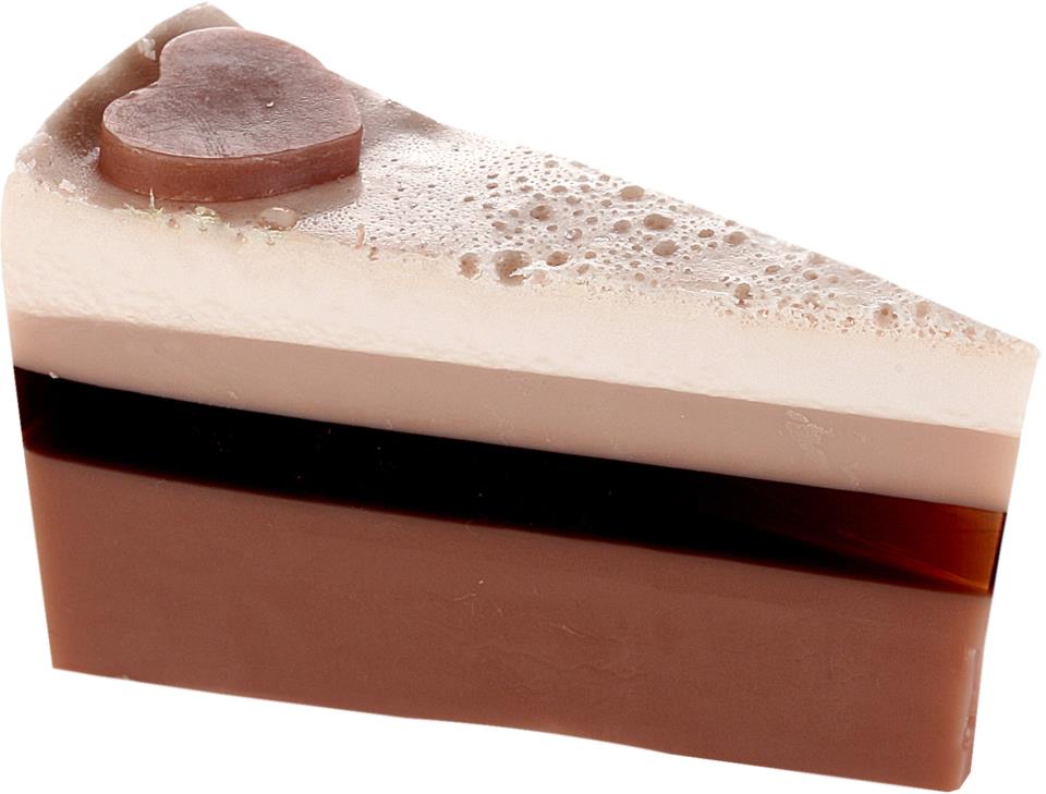 Bomb Cosmetics Soap Cake Slice Chocolate Heaven
