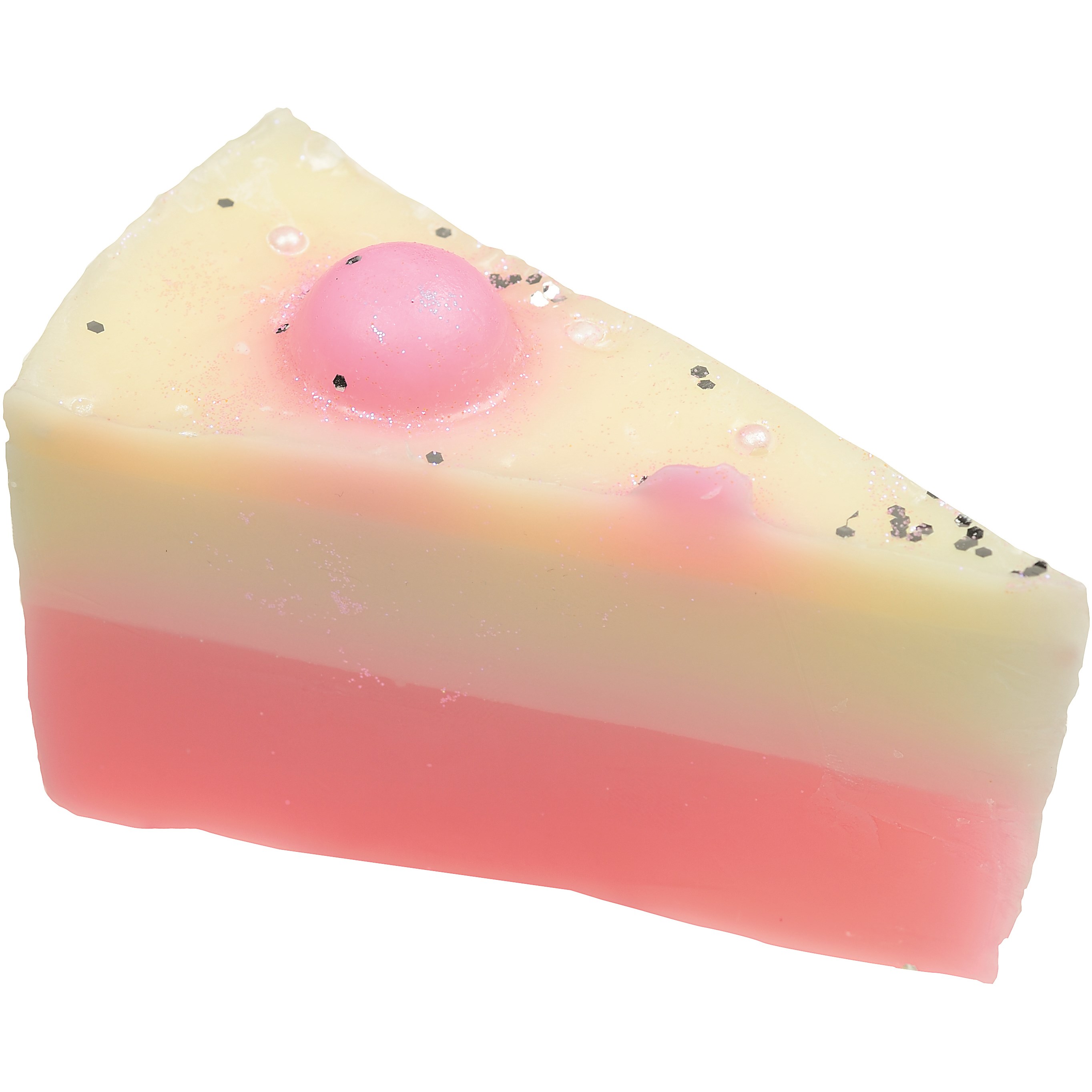 Bomb Cosmetics Soap Cake Slice Sweet Star Surprise