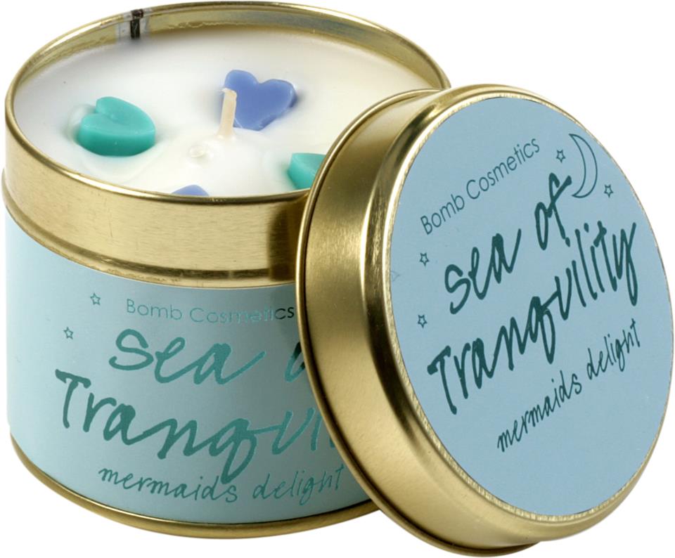 Bomb Cosmetics Tin Candle Sea of Tranquility
