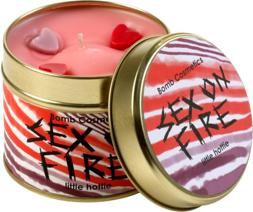 Bomb Cosmetics Tin Candle Sex on Fire