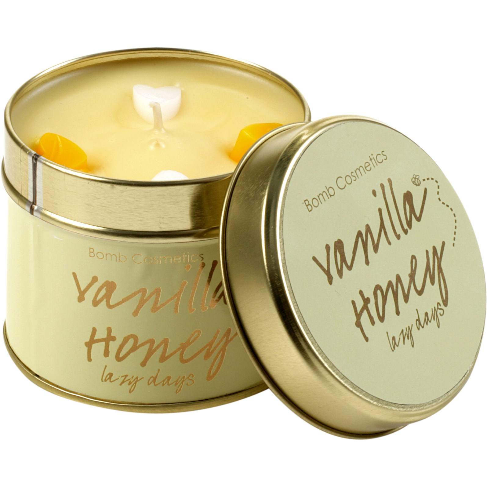 Bilde av Bomb Cosmetics Tin Candle Vanilla Honey