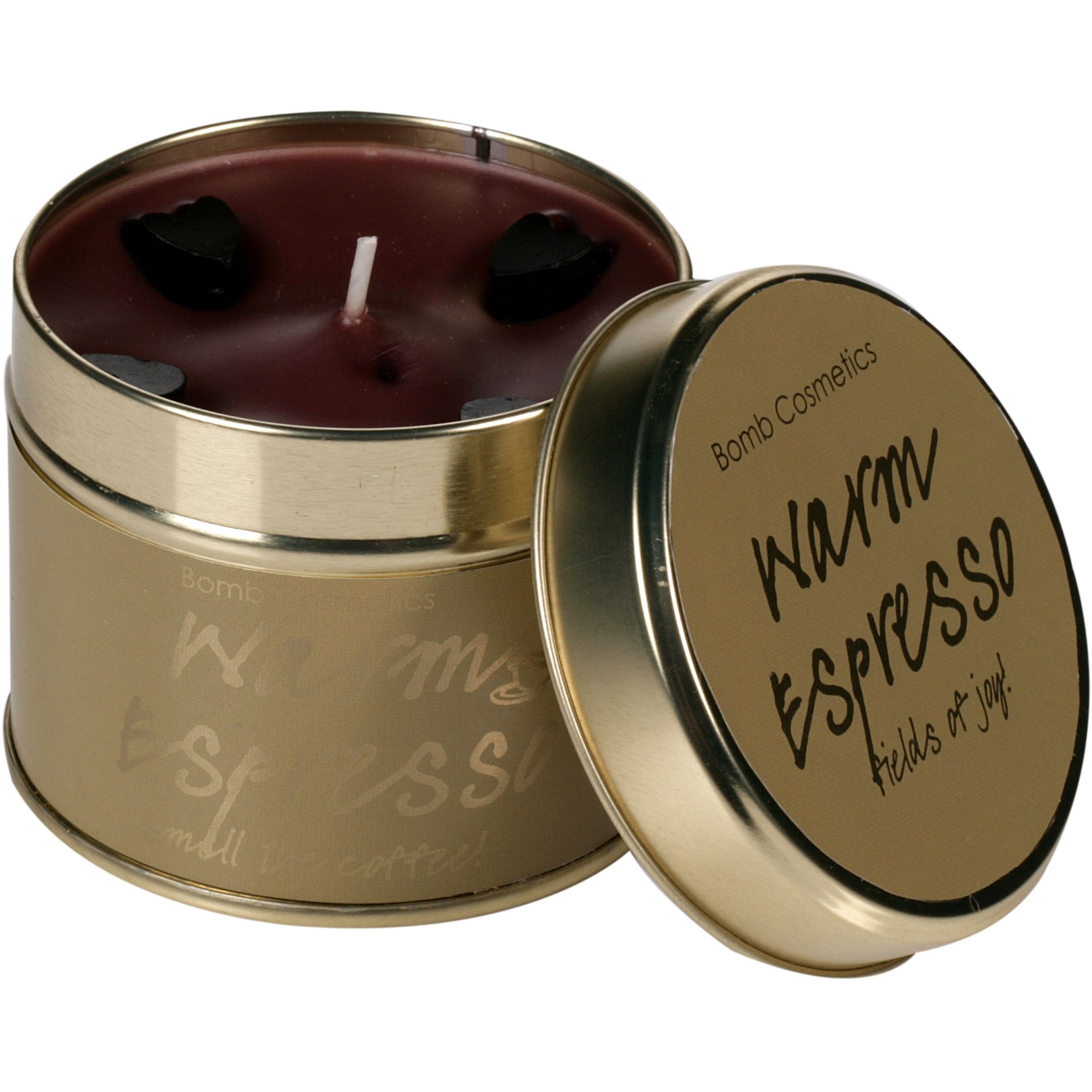 Läs mer om Bomb Cosmetics Tin Candle Warm Espresso