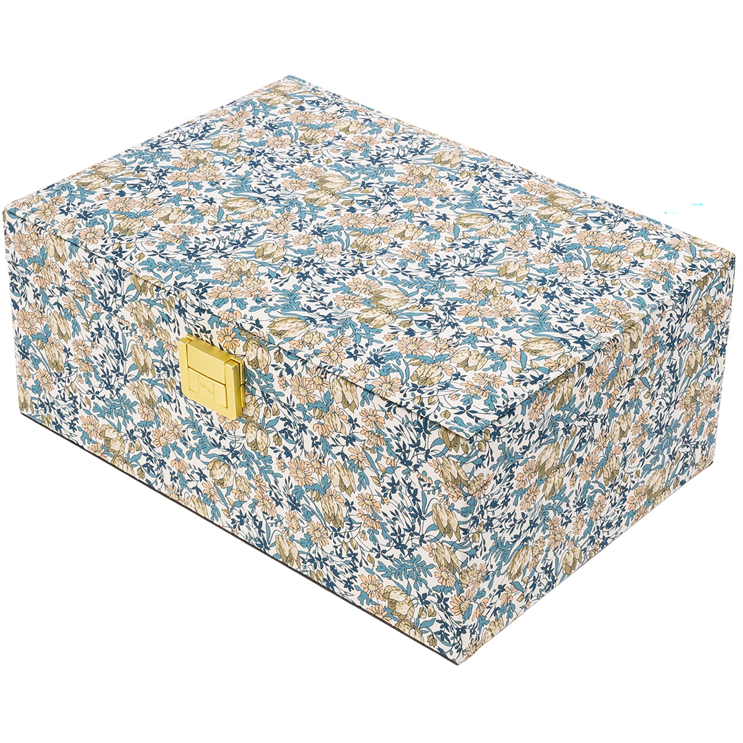 Bon Dep Jewelry Box Square Mw Liberty Francesca Tulip