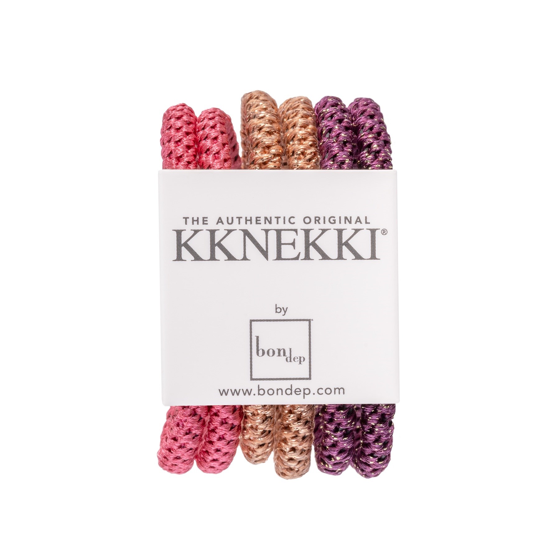 KKNEKKI Bundle Pink/Brown/Purple