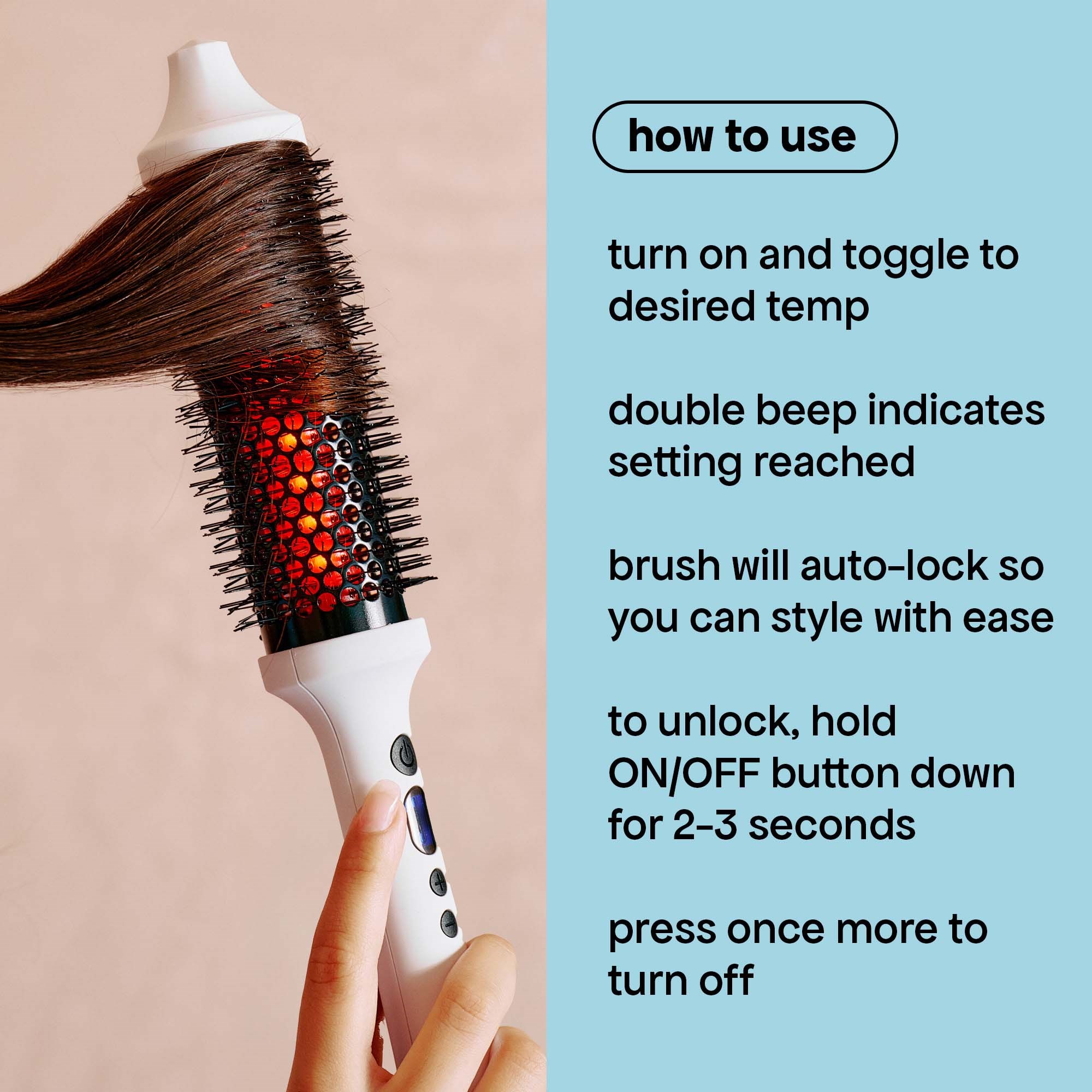 Bondi Boost Infrared Bounc Brush Long barrel Long (zdjęcie 7)