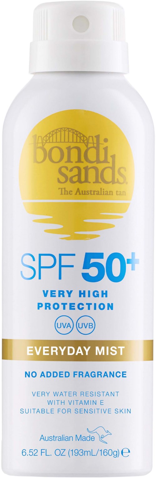 Bondi Sands SPF 50+ Everyday Aerosol Mist Spray 160 g
