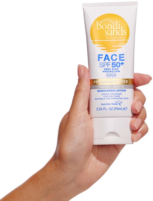 Bondi Sands SPF 50+ Matte Tinted Face Lotion 75 ml
