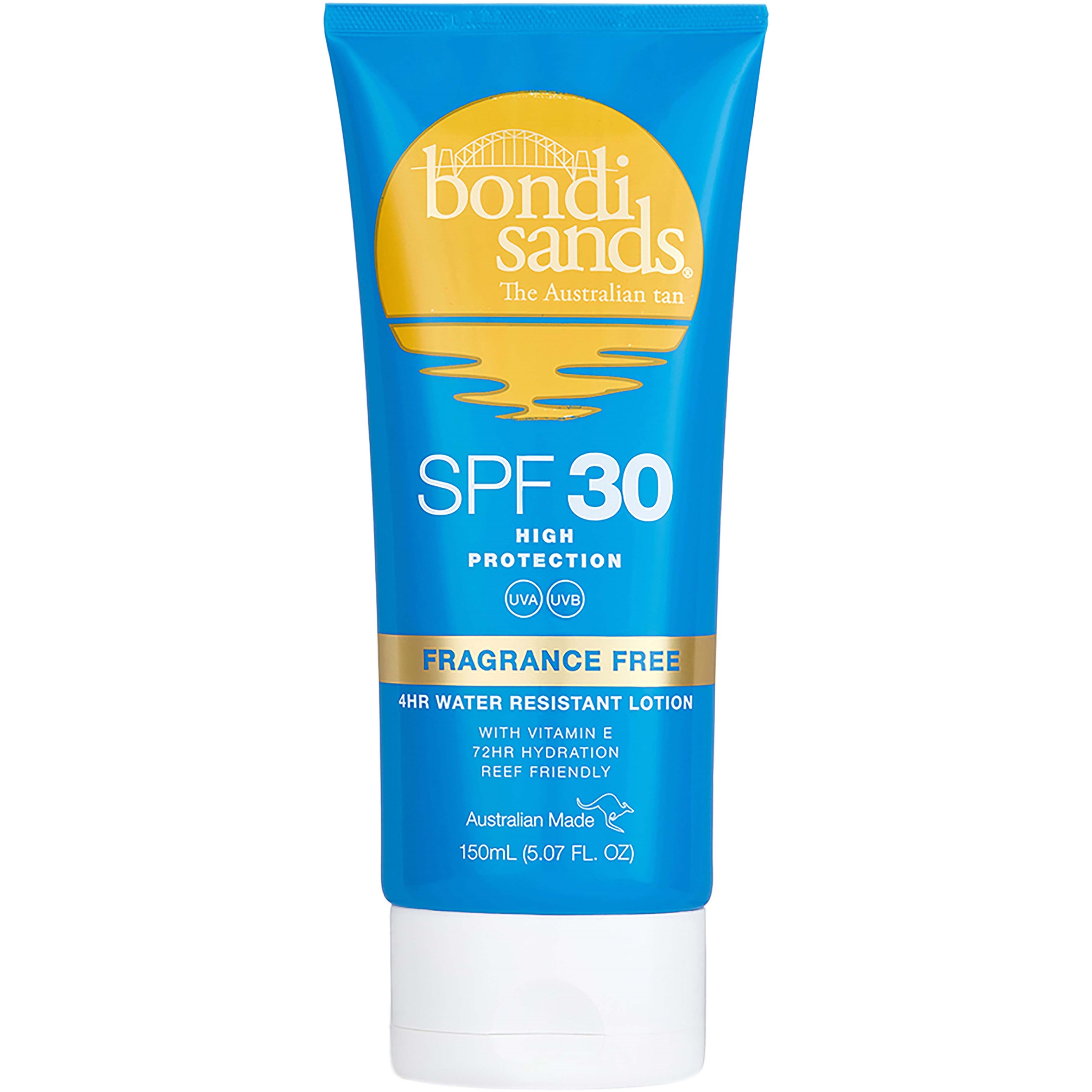 Фото - Крем для засмаги Bondi Sands SPF30 Fragrance Free Sunscreen Lotion 150 ml