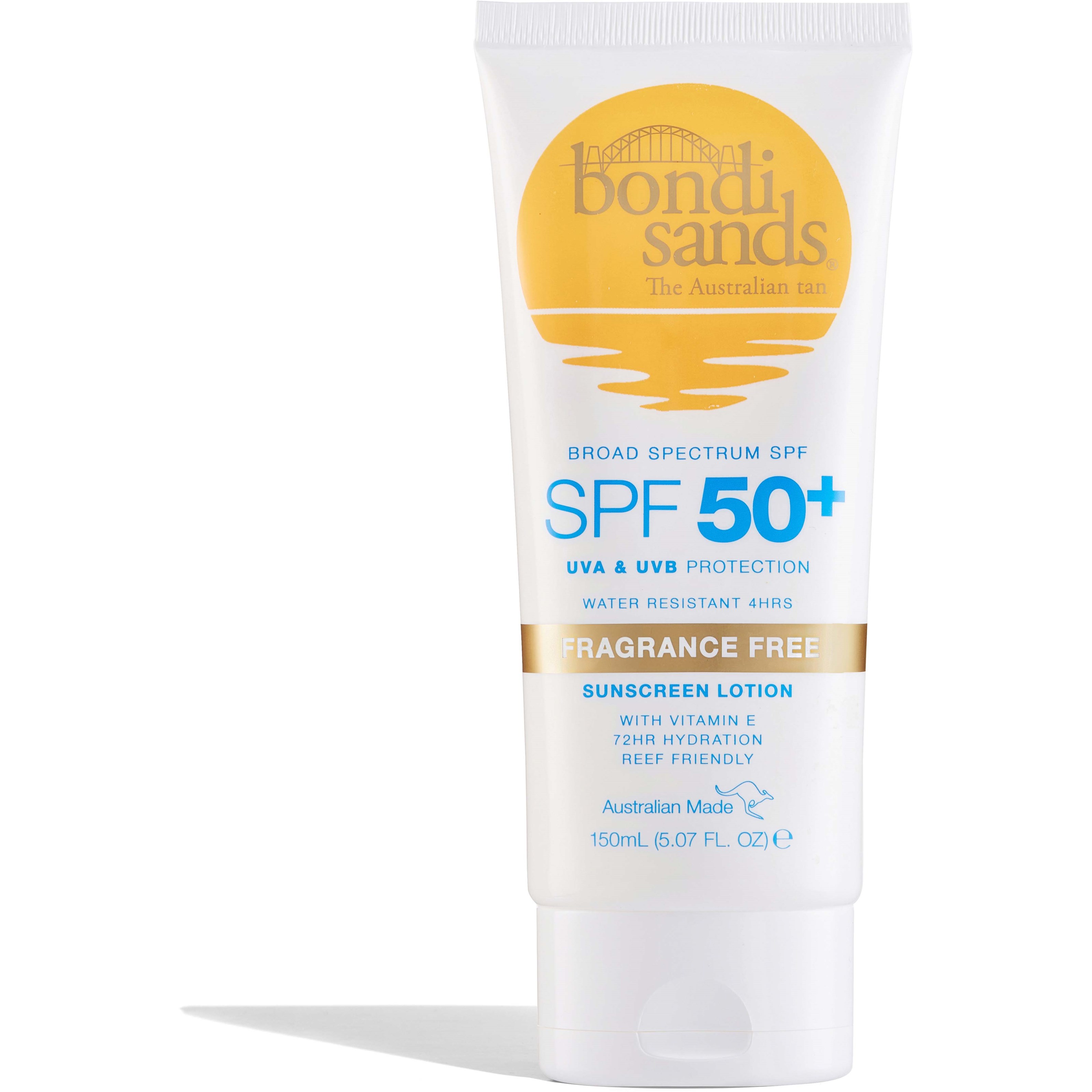 Läs mer om Bondi Sands SPF50+ Fragrance Free Body Suncreen Lotion 150 ml