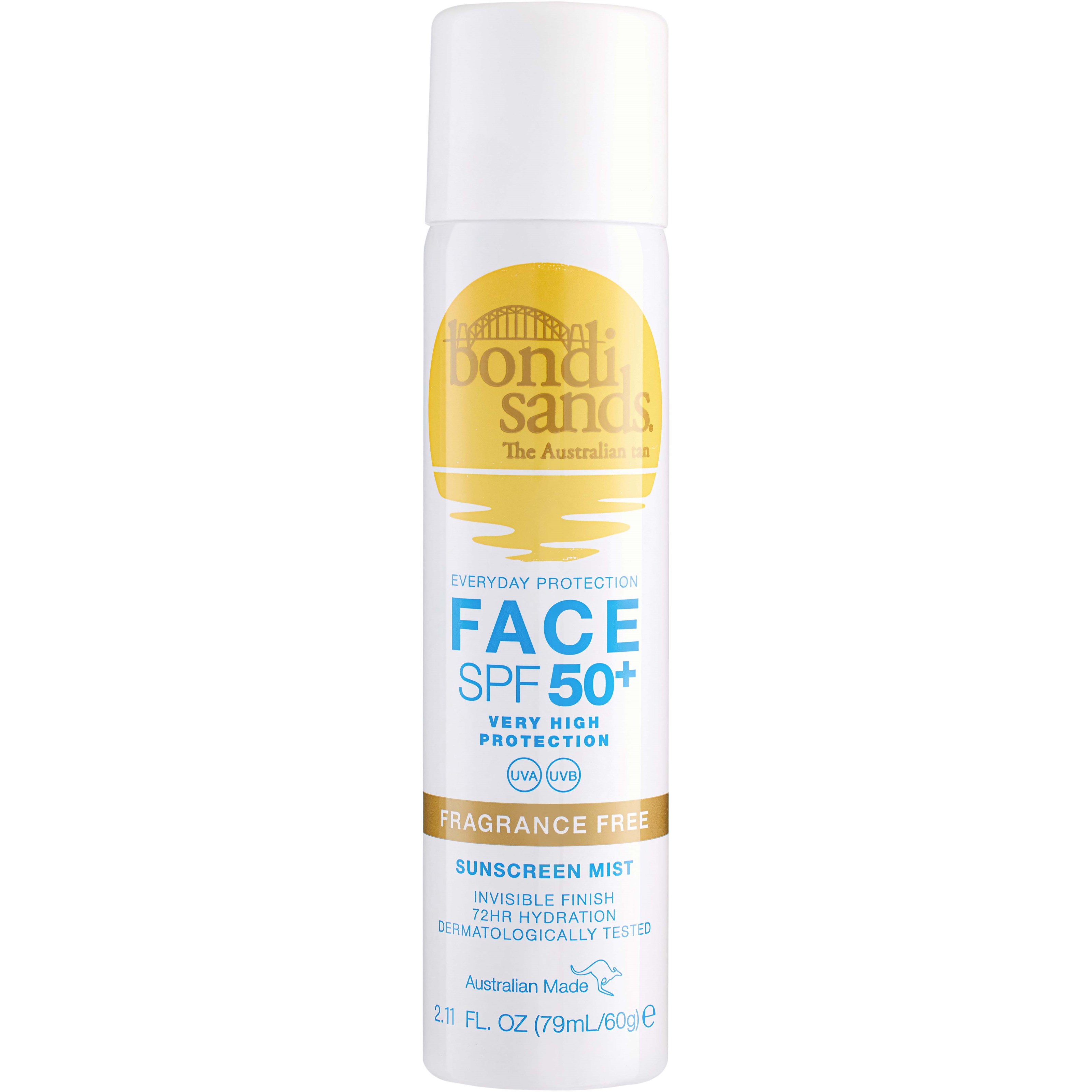 Läs mer om Bondi Sands SPF50+ Fragrance Free Face Mist 79 ml