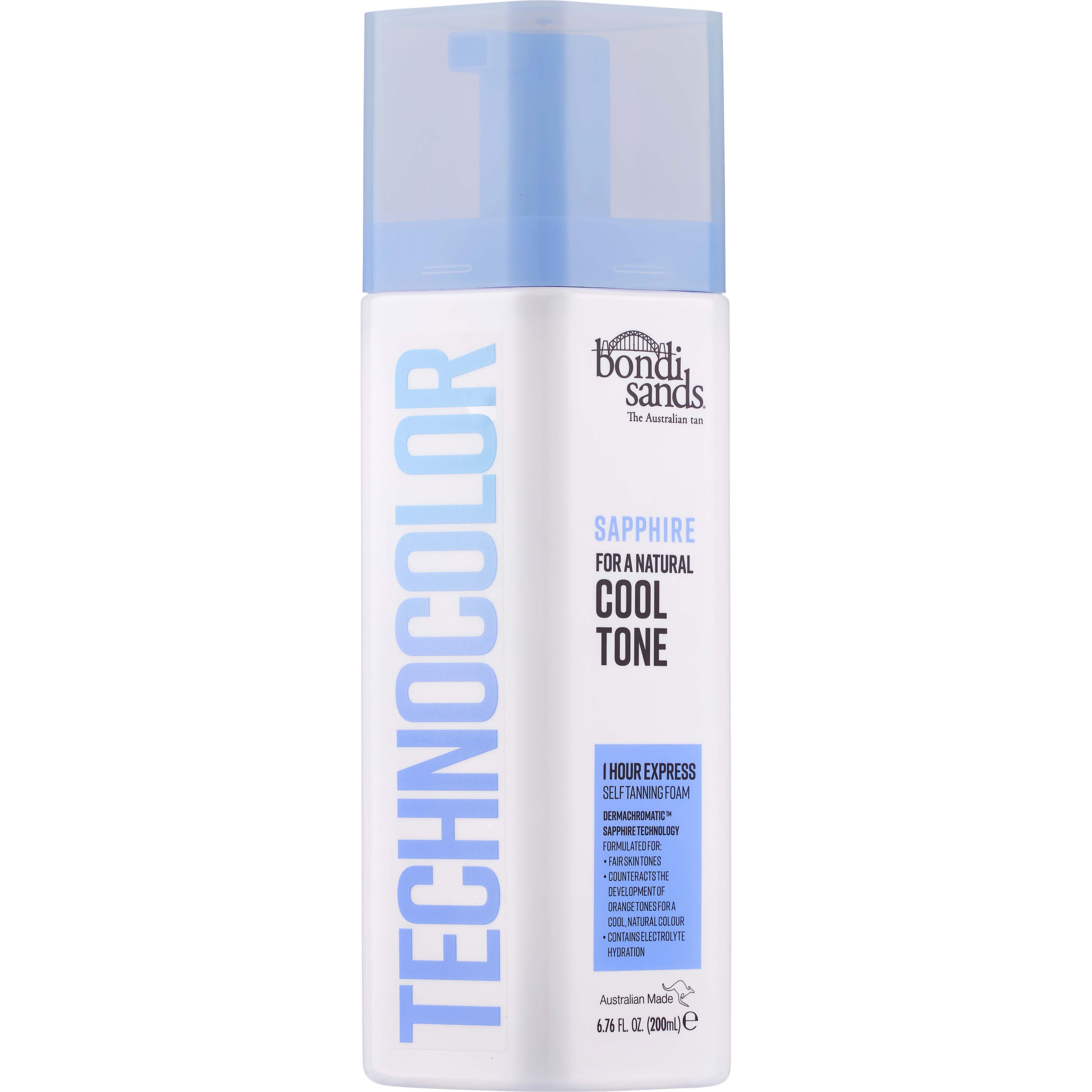 Läs mer om Bondi Sands Technocolor 1 Hour Express Self Tanning Foam Sapphire (Coo