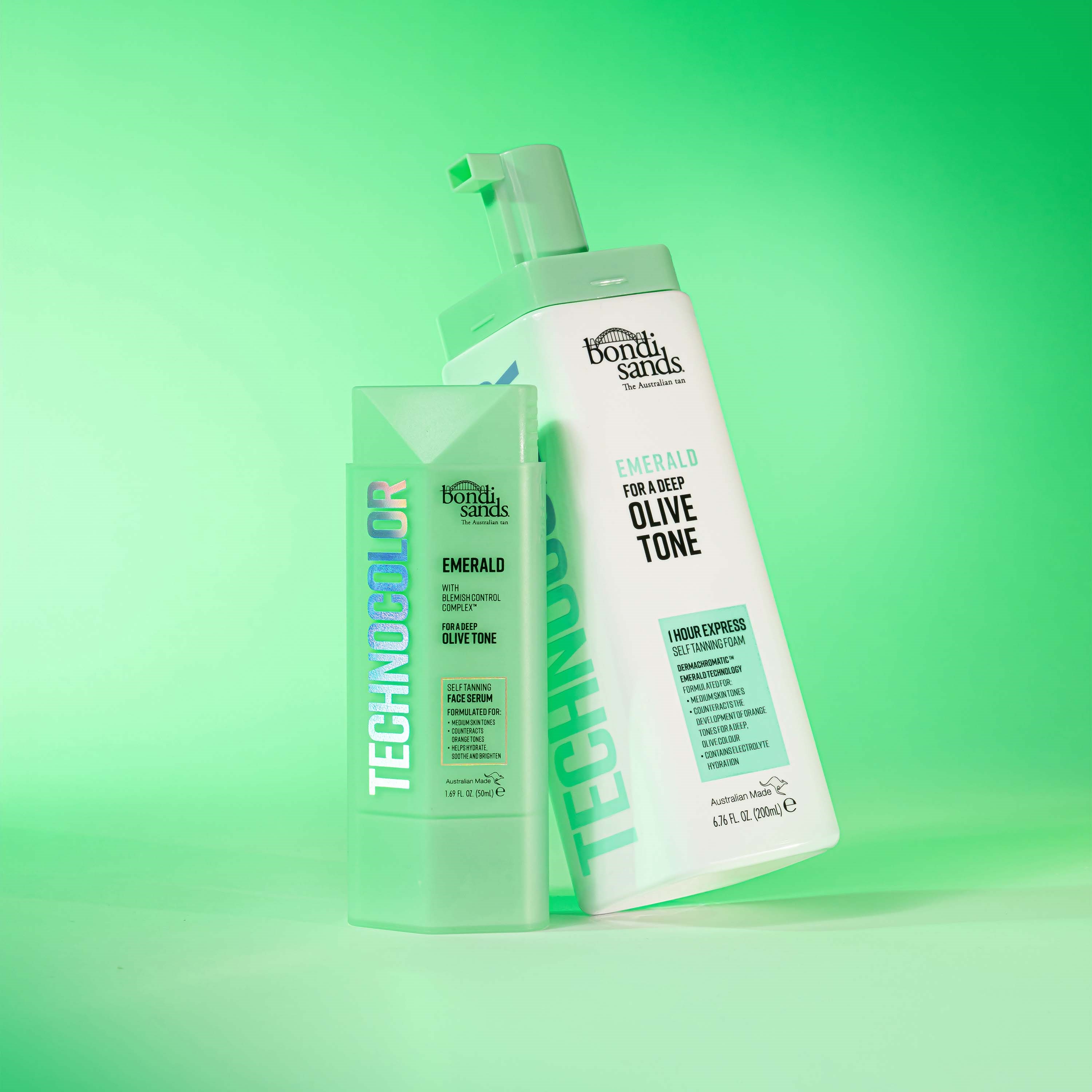 Bondi Sands Technocolor Self Tanning Face Serum Emerald (obrázok 3)