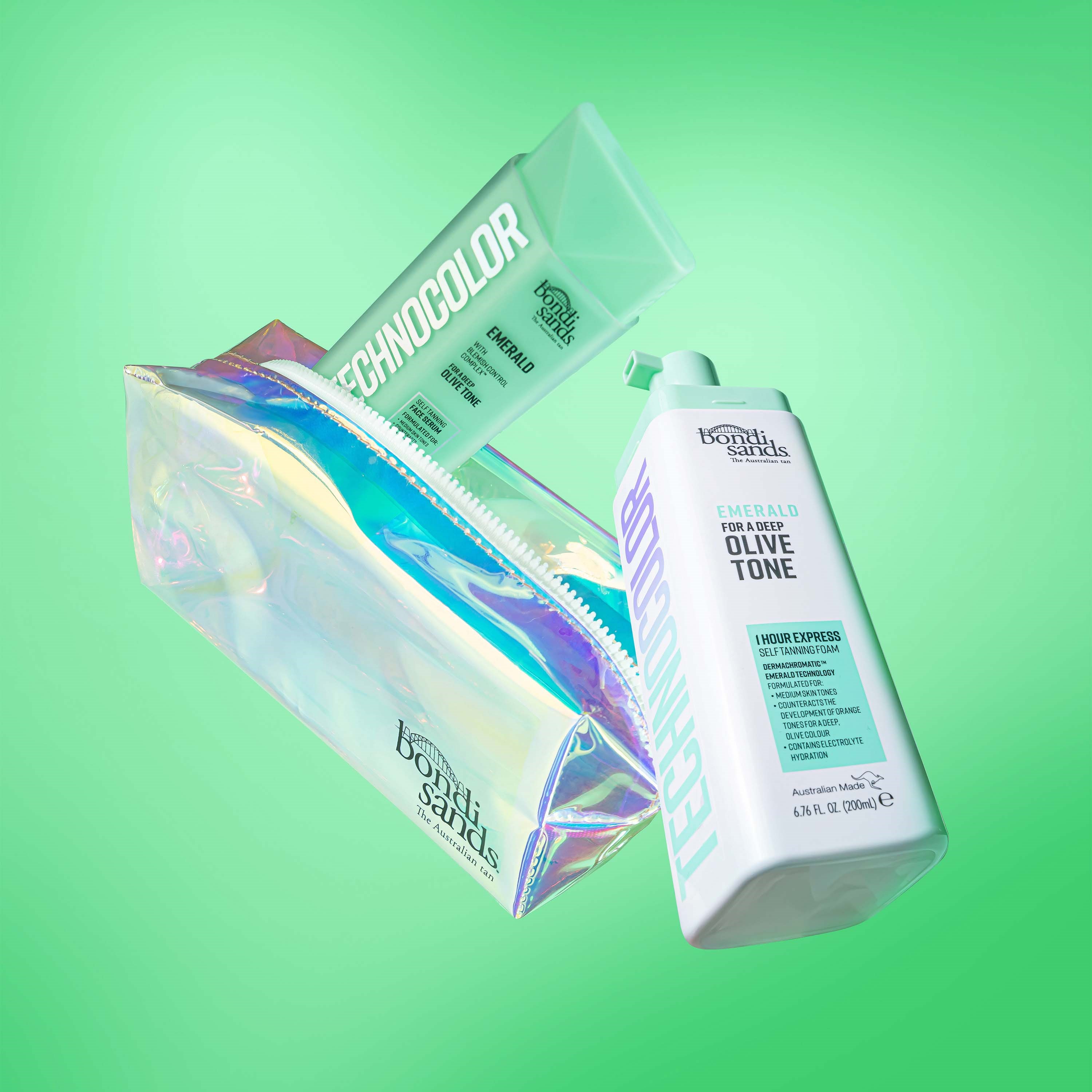 Bondi Sands Technocolor Self Tanning Face Serum Emerald (obrázok 4)