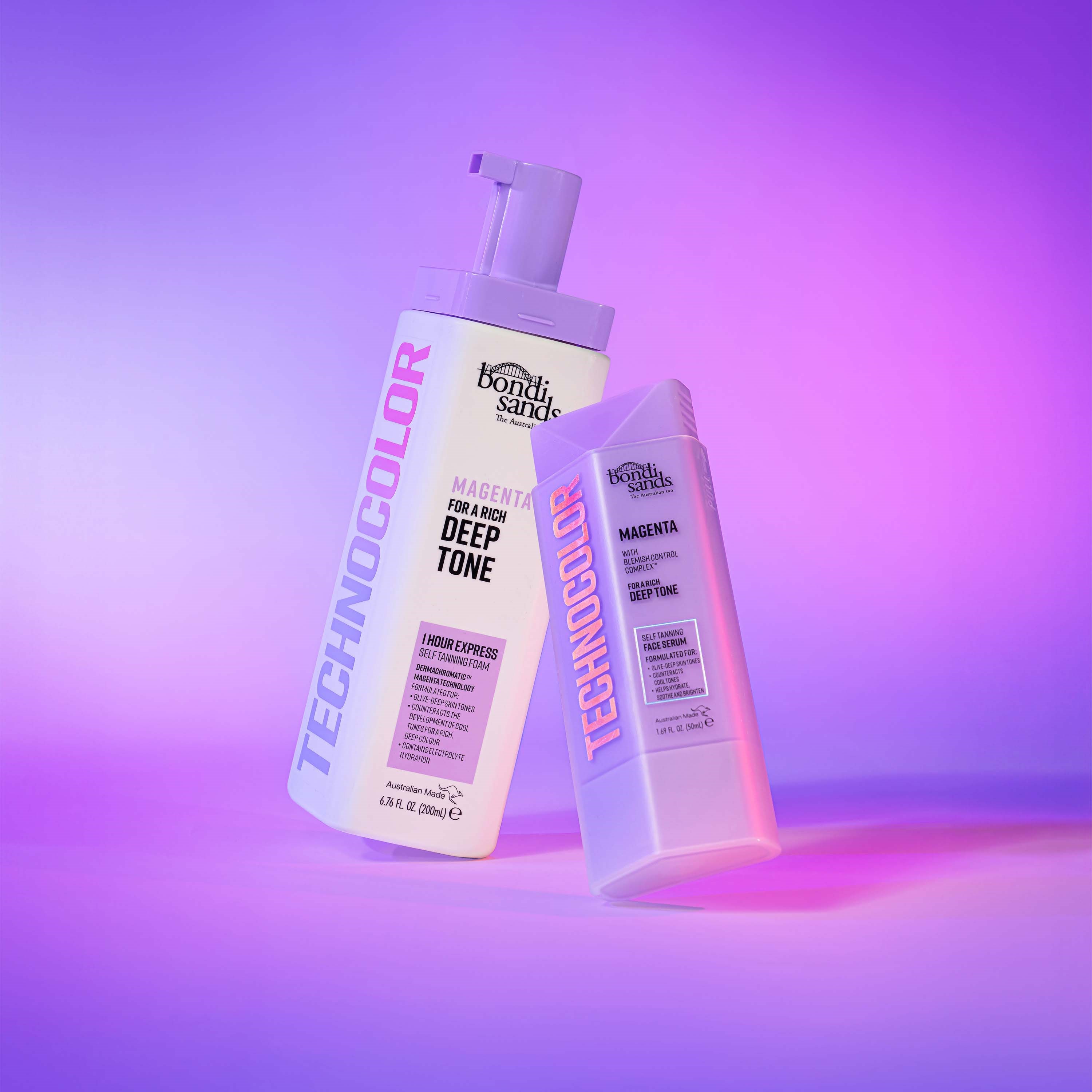 Bondi Sands Technocolor Self Tanning Face Serum Magenta (obrázok 3)