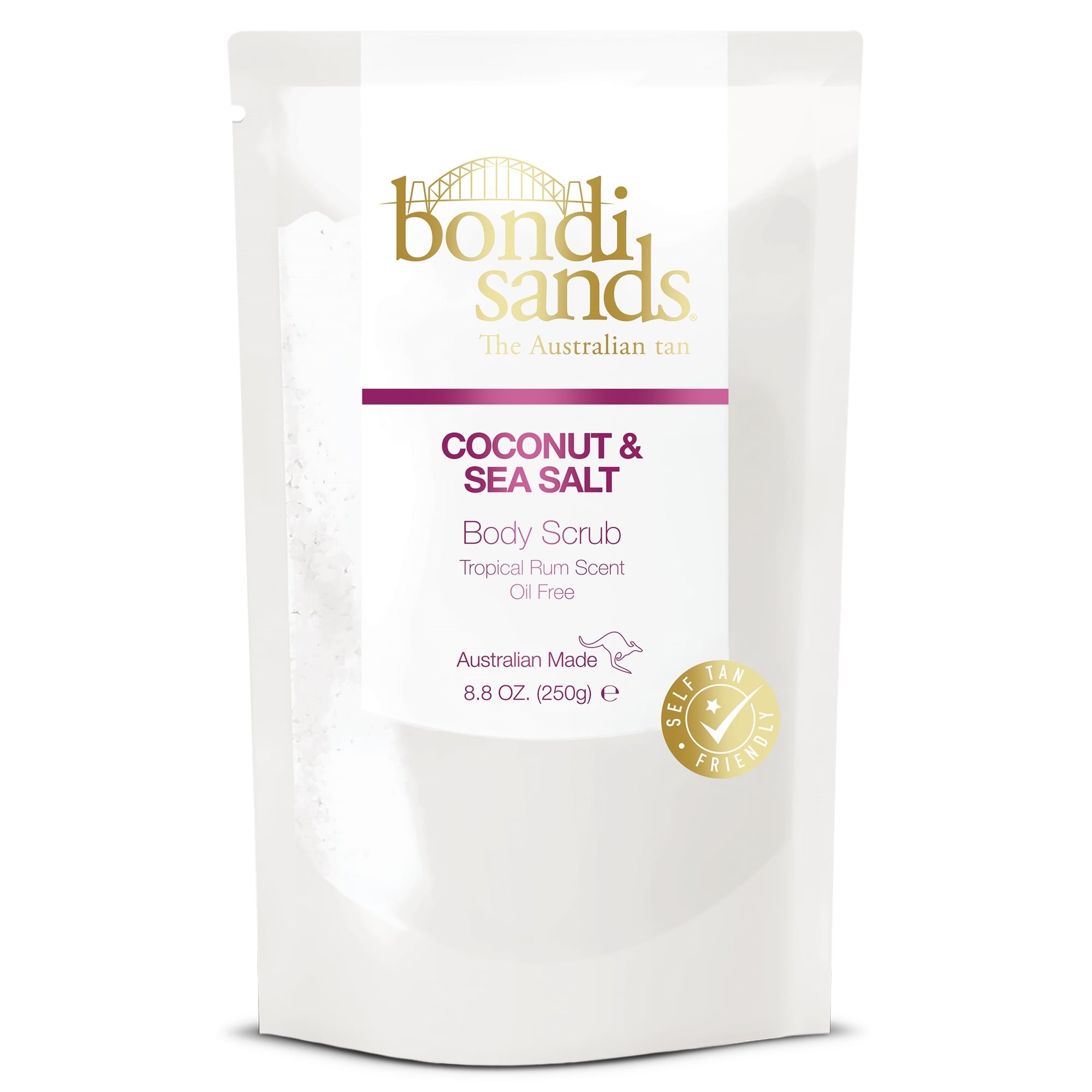 Bondi Sands Tropic Rum Coconut & Sea Salt Body Scrub 250 g billede