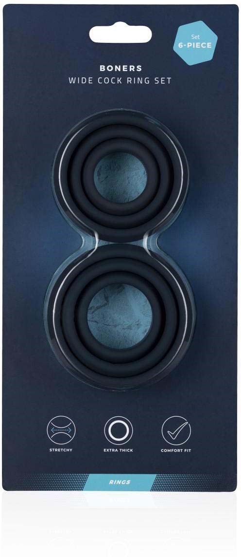 Boners Cock Ring Set 6-Piece