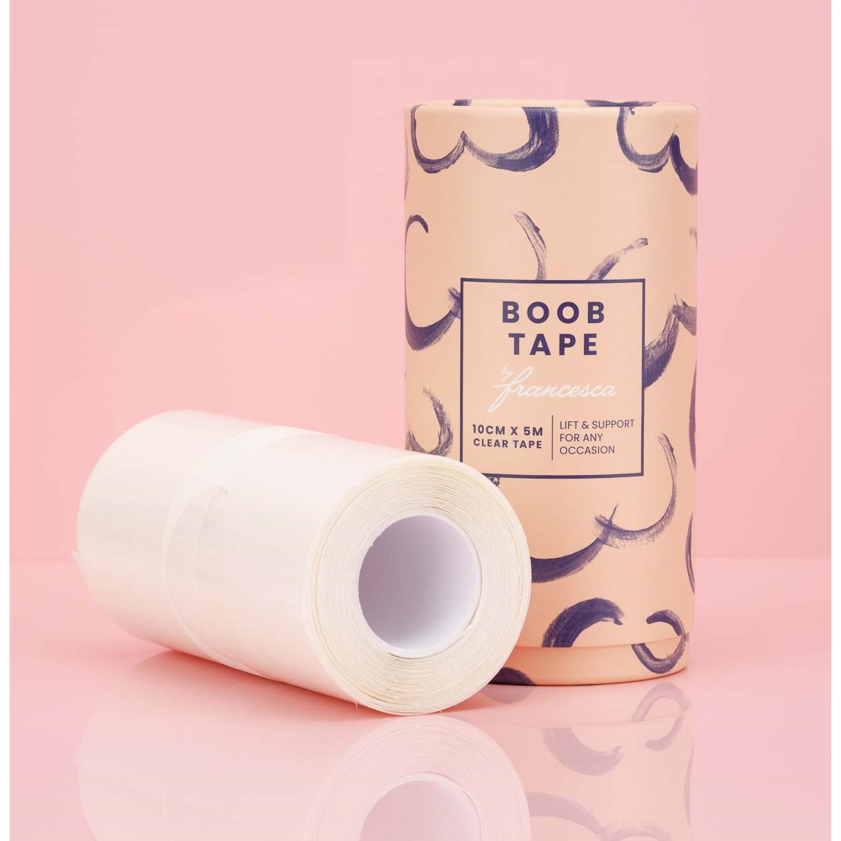 Läs mer om Boob Tape by Francesca Clear Single-sided Tape 10cm x 5m