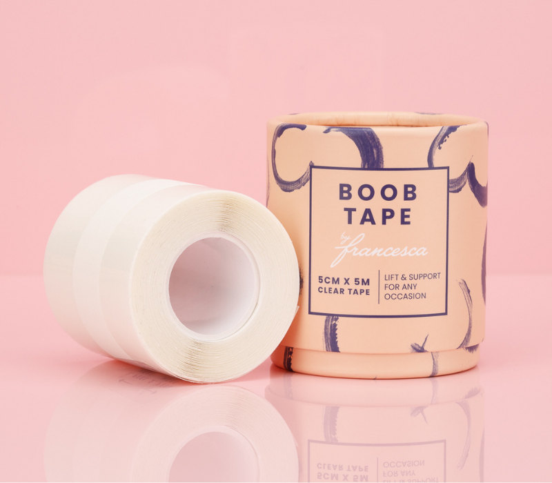 Boob Tape by Francesca Clear Single-sided Tape 5cm x 5m