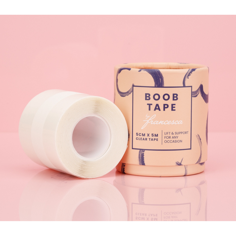 Boob Tape by Francesca Clear Single-sided Tape 5cm x 5m